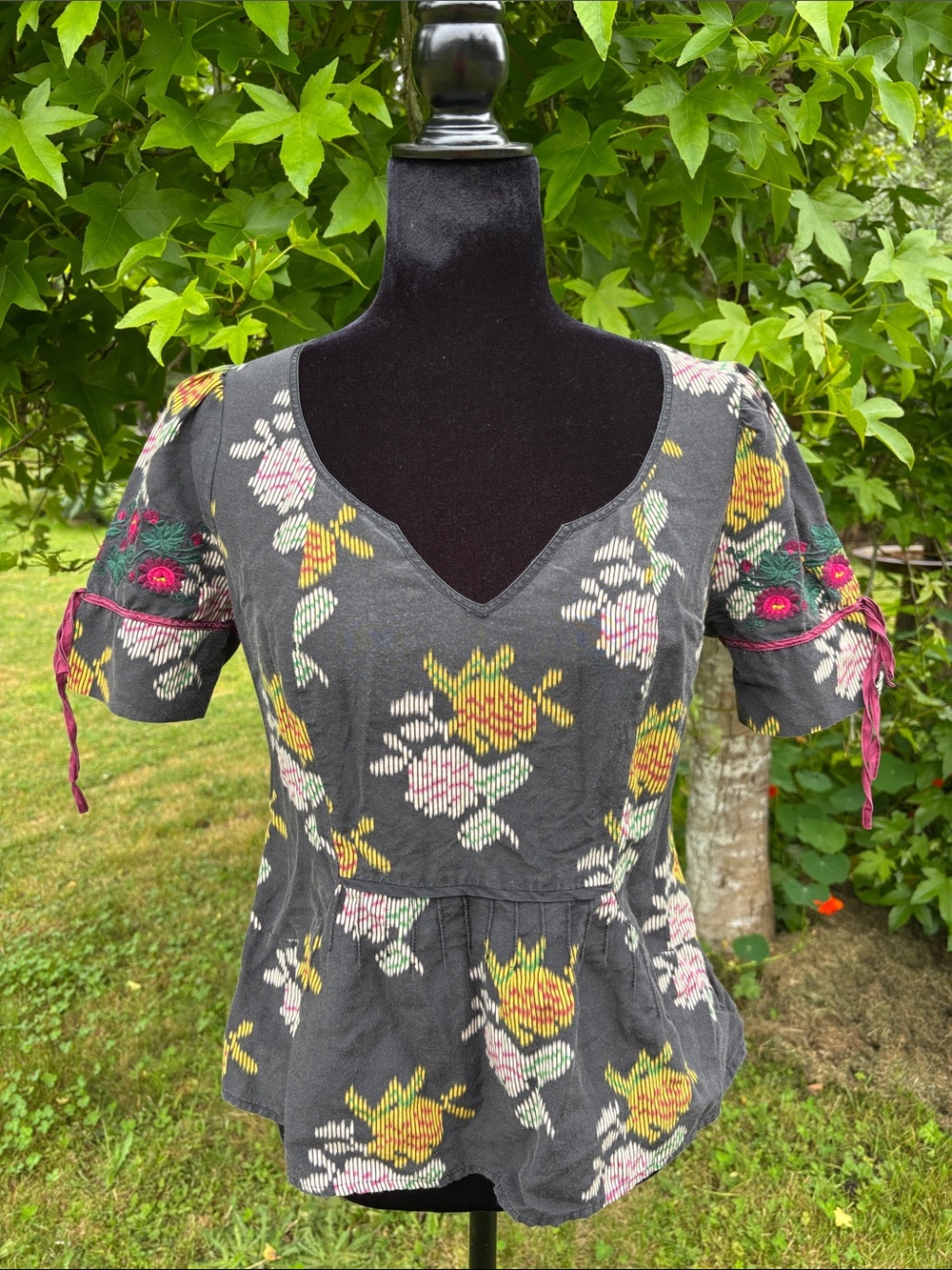 Floreat Silk Blend Blouse